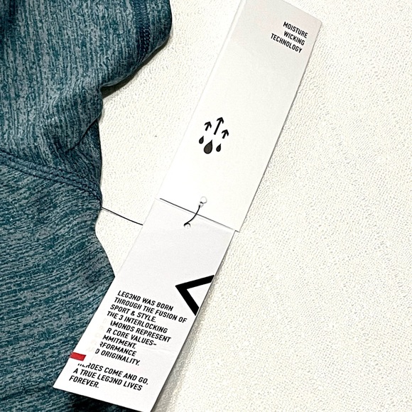 Legend Womens Active Athletic Performance Top Teal L11542S1 Size L NWT - Picture 9 of 16